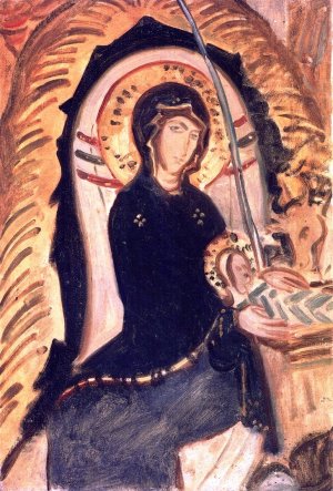 Virgin and Child by John Singer Sargent Oil Painting