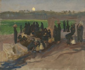Water Carriers on the Nile by John Singer Sargent Oil Painting