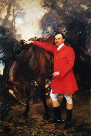 William Marshall Cazalet by John Singer Sargent Oil Painting