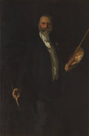 William Merrit Chase by John Singer Sargent Oil Painting