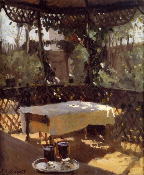 Wineglass by John Singer Sargent - Hand-Painted Oil Painting Reproduction