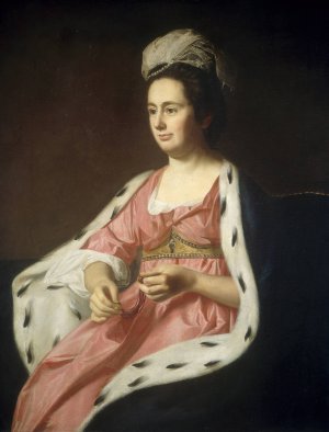 Abigail Smith Babcock by John Singleton Copley Oil Painting