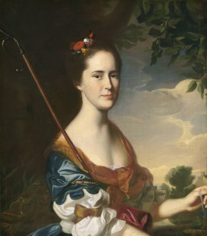 Elizabeth Gray Otis by John Singleton Copley Oil Painting