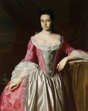Eunice Dennie Burr Oil painting by John Singleton Copley