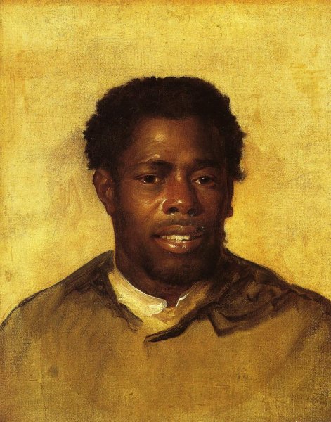 Main Product Photo of Head of a Negro Painting by John Singleton Copley
