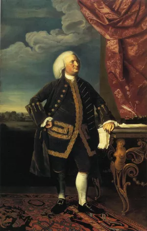 Jeremiah Lee by John Singleton Copley - Oil Painting Reproduction