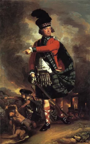 Major Hugh Montgomerie painting by John Singleton Copley