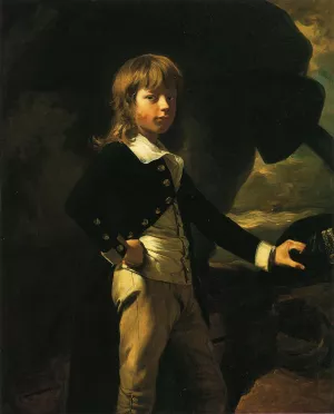 Midshipman Augustus Brine by John Singleton Copley Oil Painting