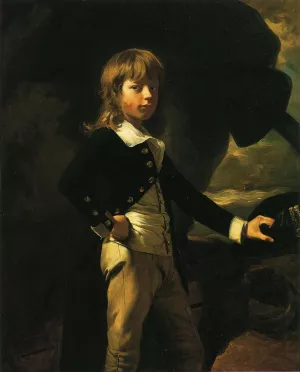 Midshipman Augustus Brine by John Singleton Copley - Oil Painting Reproduction