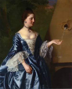Mrs. Alice Hooper by John Singleton Copley - Oil Painting Reproduction