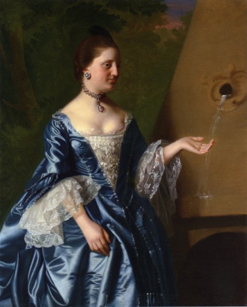 Main Product Photo of Mrs. Alice Hooper Painting by John Singleton Copley