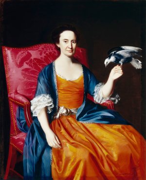 Mrs. Benjamin Hallowell Oil painting by John Singleton Copley