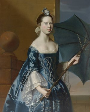 Mrs. Benjamin Pickman Oil painting by John Singleton Copley