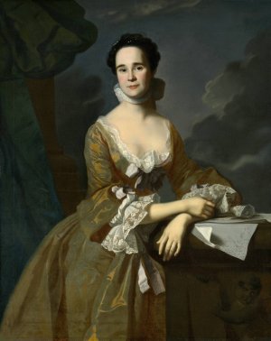Mrs. Daniel Hubbard by John Singleton Copley Oil Painting