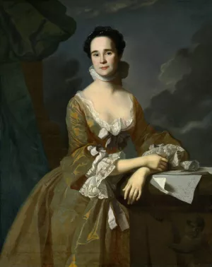 Mrs. Daniel Hubbard by John Singleton Copley Oil Painting