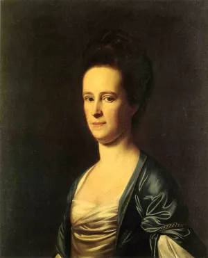 Mrs. Elizabeth Coffin Amory painting by John Singleton Copley