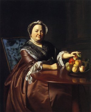 Mrs. Ezekiel Gondthwait Elizabeth Lewis Oil painting by John Singleton Copley