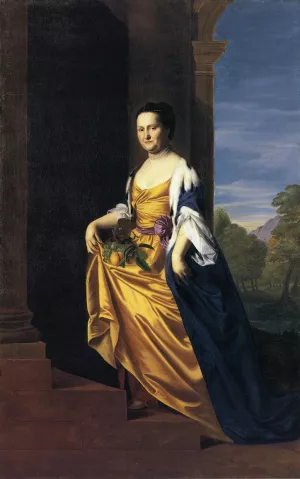 Mrs. Jeremiah Lee Martha Swett Oil painting by John Singleton Copley