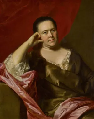 Mrs. John Scollay Oil painting by John Singleton Copley