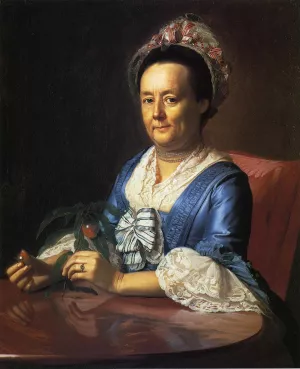 Mrs. John Winthrop Hannah Fayerweather Oil painting by John Singleton Copley