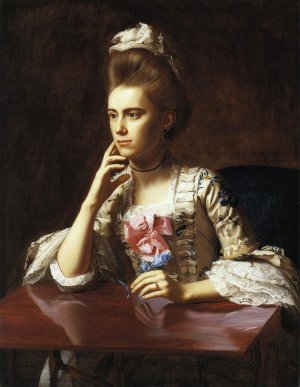 Mrs. Richard Skinner Oil painting by John Singleton Copley
