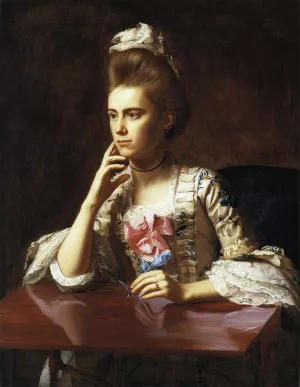 Mrs. Richard Skinner Oil painting by John Singleton Copley