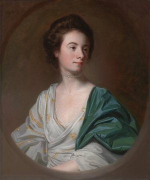 Mrs. Robert Hyde by John Singleton Copley Oil Painting