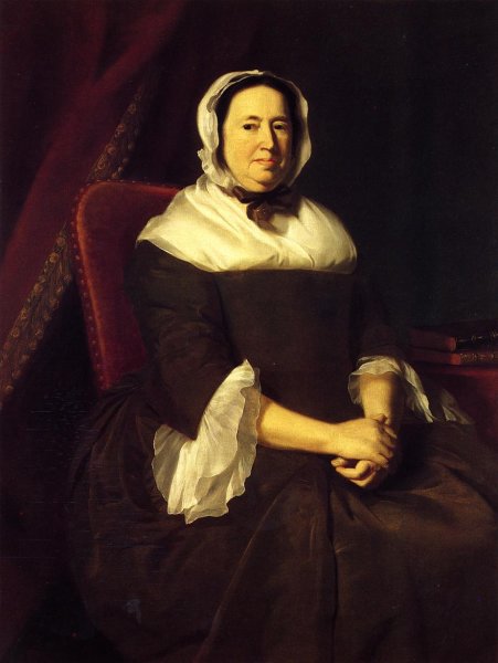 Main Product Photo of Mrs. Samuel Hill, nee Miriam Kilby Painting by John Singleton Copley