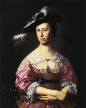Mrs. Samuel Quincy Hannah Hill by John Singleton Copley - Oil Painting Reproduction
