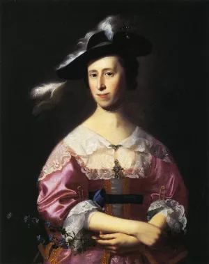 Mrs. Samuel Quincy Hannah Hill Oil painting by John Singleton Copley