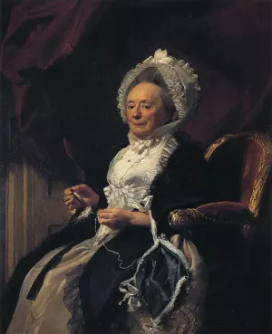 Mrs. Seymour Fort Oil painting by John Singleton Copley