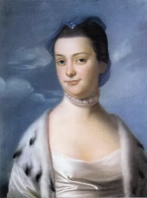 Mrs. William Turner Ann Dumaresq by John Singleton Copley - Oil Painting Reproduction