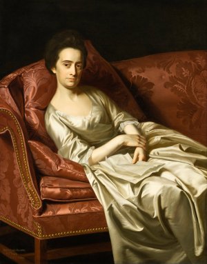 Portrait Of A Lady by John Singleton Copley Oil Painting