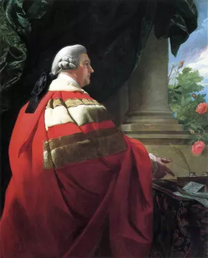 Portrait of John, Second Viscount Dudley and Ward painting by John Singleton Copley