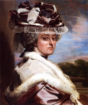 Portrait of Letitia F. Balfour by John Singleton Copley Oil Painting