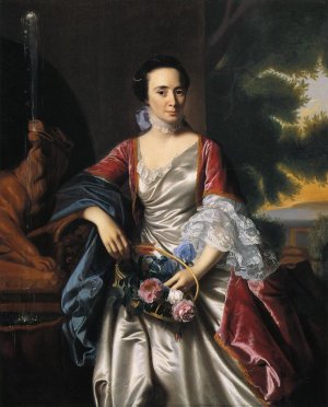 Rebecca Boylston by John Singleton Copley Oil Painting