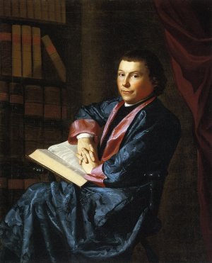 Reverend Thomas Cary Oil painting by John Singleton Copley