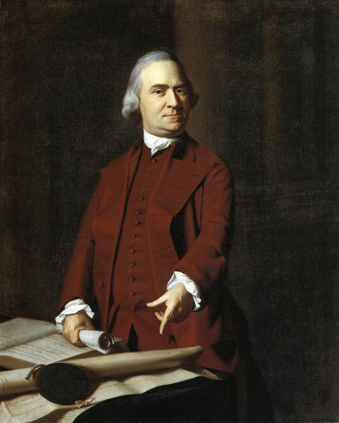 Main Product Photo of Samuel Adams Painting by John Singleton Copley