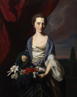 Sarah Sherburne Langdon by John Singleton Copley Oil Painting