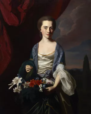 Sarah Sherburne Langdon Oil painting by John Singleton Copley