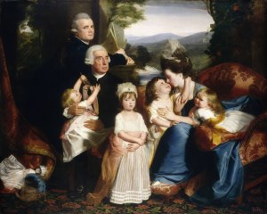 The Copley Family by John Singleton Copley Oil Painting