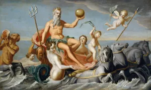 The Return of Neptune by John Singleton Copley Oil Painting