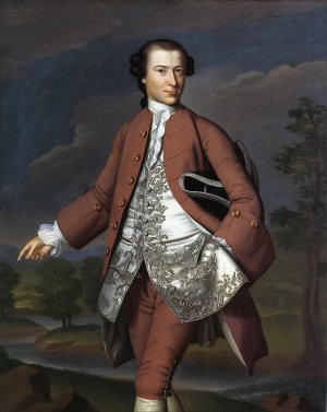 Theodore Atkinson Jr. Oil painting by John Singleton Copley