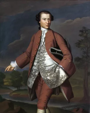 Theodore Atkinson Jr. Oil painting by John Singleton Copley