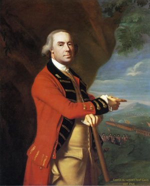 Thomas Gage by John Singleton Copley Oil Painting