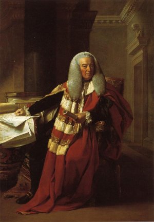 William Murray, 1st Earl of Mansfield Oil painting by John Singleton Copley