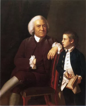 William Vassall and His Son Leonard painting by John Singleton Copley