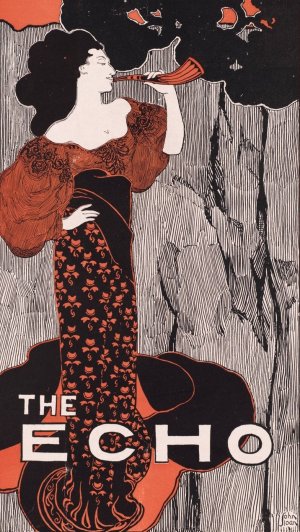 The Echo, Chicago, February 15, 1896 by John Sloan Oil Painting