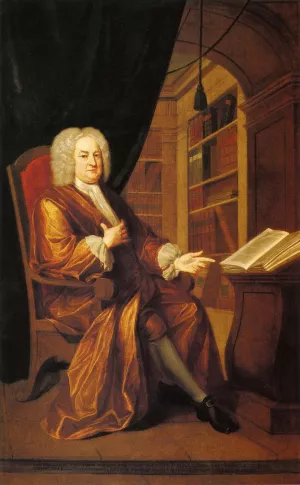 Benjamin Morland painting by John Smibert