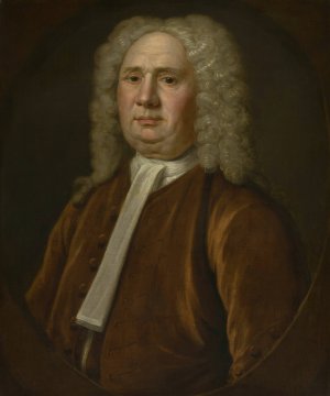Captain John Garish by John Smibert Oil Painting